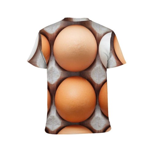 yanfind Adult Full Print T-shirts (men And Women) Assorted Box Carton Chicken Concept Container Cook Cuisine Culinary Delicious Diet Different