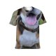 yanfind Adult Full Print T-shirts (men And Women) Cute Dog Outdoors Pet Tongue