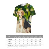yanfind Adult Full Print T-shirts (men And Women) Grass Outdoors Funny Miniature