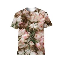 yanfind Adult Full Print T-shirts (men And Women) Aroma Arrangement Bloom Botanic Botany Bouquet Bud Space Cultivate Decor Decoration