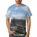 yanfind Adult Full Print Tshirts (men And Women) Mall Architecture Public Landscape Buildings City Sky
