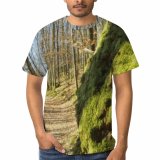 yanfind Adult Full Print Tshirts (men And Women) Landscape Trees Woods Plants Path