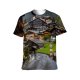 yanfind Adult Full Print T-shirts (men And Women) Asphalt Breathtaking Calm Cloudy Cottage Countryside Destination Dwell Explore Fog Highland Highway