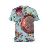 yanfind Adult Full Print T-shirts (men And Women) Vacation Summer Winter Fun Christmas Science Still Beads Biology Chemistry Microbiology