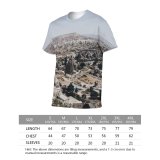 yanfind Adult Full Print T-shirts (men And Women) City Desert Hill Architecture Tree Home Rock Outdoors Valley Town Ancient
