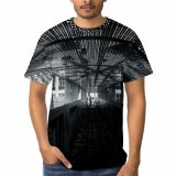 yanfind Adult Full Print T-shirts (men And Women) Architecture Building Tunnel