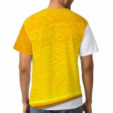 yanfind Adult Full Print T-shirts (men And Women) Abstract Art Design Grunge Panting Brush Decorating Painter Paintroller Wall Working Acrylic