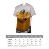 yanfind Adult Full Print T-shirts (men And Women) Bar Beverage Bokeh Cocktail Cool Depth Field Drinks Focus Glass
