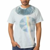 yanfind Adult Full Print T-shirts (men And Women) Facet Light Rainbow Round