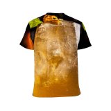 yanfind Adult Full Print T-shirts (men And Women) Cocktail Glass Beer Tea Wine Nightlife Cola Whisky Liquor Scotch Rum