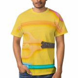 yanfind Adult Full Print T-shirts (men And Women) Office Family Tool Scissors Cutter Sharp Instrument Stationery Tooling Exert