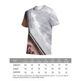 yanfind Adult Full Print T-shirts (men And Women) Wood Dawn Landscape Vacation Coffee Cup Dark Winter Hot Travel Window Reflection