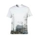 yanfind Adult Full Print T-shirts (men And Women) Building Vehicle Technology Architecture Travel Outdoors Electricity Pollution Expression Machinery Watercraft