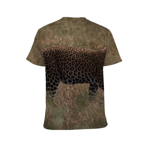 yanfind Adult Full Print T-shirts (men And Women) Grass Grassland Cat Outdoors Wild Safari Wildlife Danger Cheetah Big Savanna