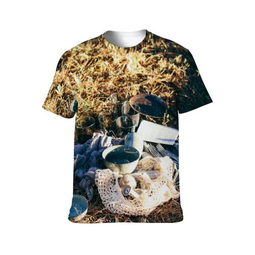 yanfind Adult Full Print T-shirts (men And Women) Art Bag Ceramic Clay Clayware Craft Craftsmanship Create Crockery Daytime Dishware