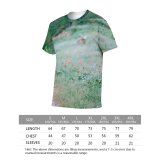 yanfind Adult Full Print T-shirts (men And Women) Aroma Aromatic Bloom Blurred Botanic Botany Colorful Countryside Delicate Field Flora