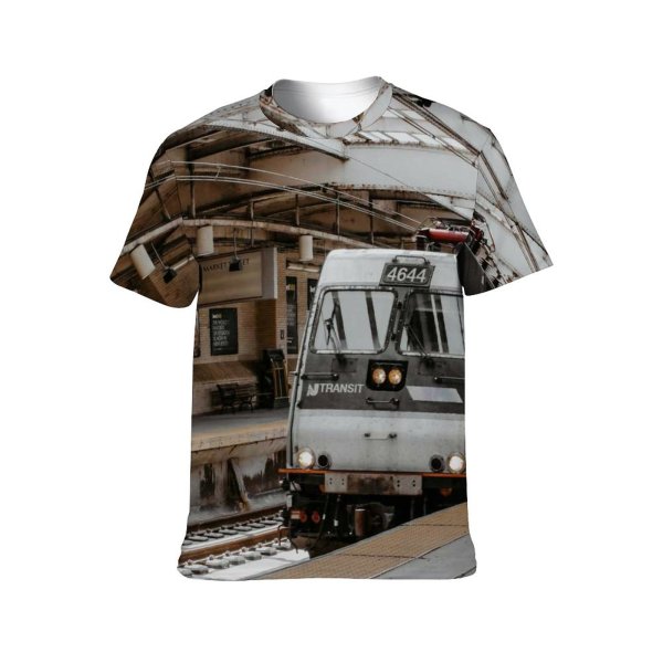 yanfind Adult Full Print T-shirts (men And Women) Architecture Arrive City Commute Contemporary Daytime Departure Destination District Fast Glass Illuminate
