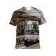 yanfind Adult Full Print T-shirts (men And Women) Architecture Arrive City Commute Contemporary Daytime Departure Destination District Fast Glass Illuminate