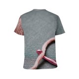 yanfind Adult Full Print T-shirts (men And Women) Ball Cloth Colorful Comfort Couch Cozy Craft Creative Crochet Decor Design