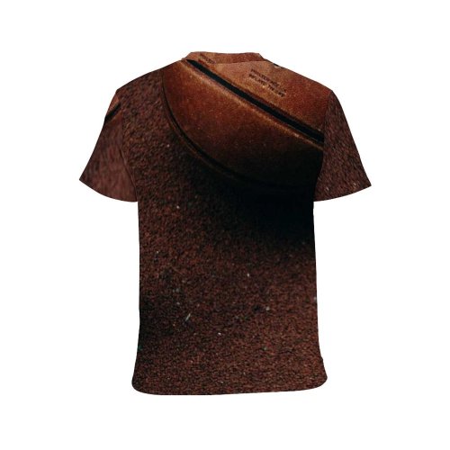 yanfind Adult Full Print T-shirts (men And Women) Beach Sand Street Dark Texture Abstract Ground Urban Leather Still Recreation