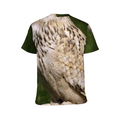 yanfind Adult Full Print T-shirts (men And Women) Avian Bird Eurasian Eagle Feather Perched Wildlife