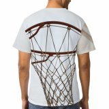 yanfind Adult Full Print T-shirts (men And Women) Wood High Fun Exercise Outdoors Web Basket Action Leisure Recreation Contemporary Tallest