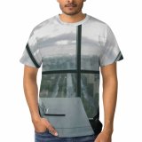 yanfind Adult Full Print T-shirts (men And Women) Bearded Cloudy Space Cyber Security Cybersecurity Electronic Device Hacker Hands Information Technology