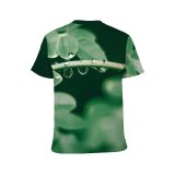 yanfind Adult Full Print T-shirts (men And Women) Garden Abstract Leaf Dew Raindrop Drop Flora Growth Clover