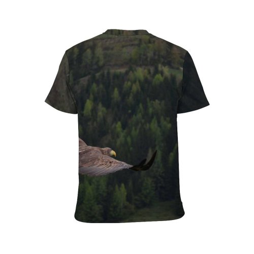 yanfind Adult Full Print T-shirts (men And Women) Bird Prey Eagle Feathers Flight Fly Flying Freedom Gliding Soaring Wing