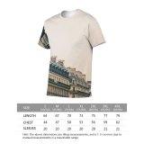 yanfind Adult Full Print T-shirts (men And Women) Architecture Buildings City Daylight Exterior France Historic Historical Old Town Outdoors