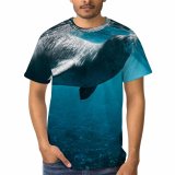 yanfind Adult Full Print T-shirts (men And Women) Sea Beach Ocean Winter Fish Underwater Outdoors Diving Wildlife Aquarium Pacific Marine