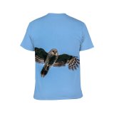 yanfind Adult Full Print T-shirts (men And Women) Flight Eagle Sky Wild Fly Hawk Raptor Avian Kite Ornithology Prey