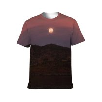 yanfind Adult Full Print T-shirts (men And Women) Aqua Calm Cliff Cloudy Coast Coastline Dark Dusk Evening Flow Formation Glare