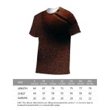 yanfind Adult Full Print T-shirts (men And Women) Beach Sand Street Dark Texture Abstract Ground Urban Leather Still Recreation