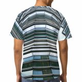 yanfind Adult Full Print T-shirts (men And Women) Architectural Design Architecture Beautiful Building City Clouds Construction Downtown Exterior Facade Glass