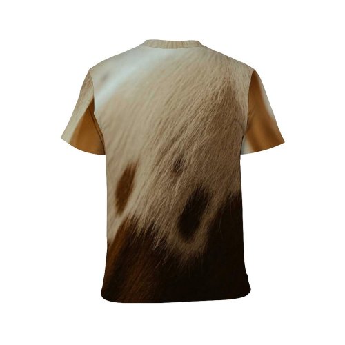 yanfind Adult Full Print T-shirts (men And Women) Backbone Barn Beef Bovine Bull Byre Cattle Cow Cowbarn Cowshed Dairy Farm