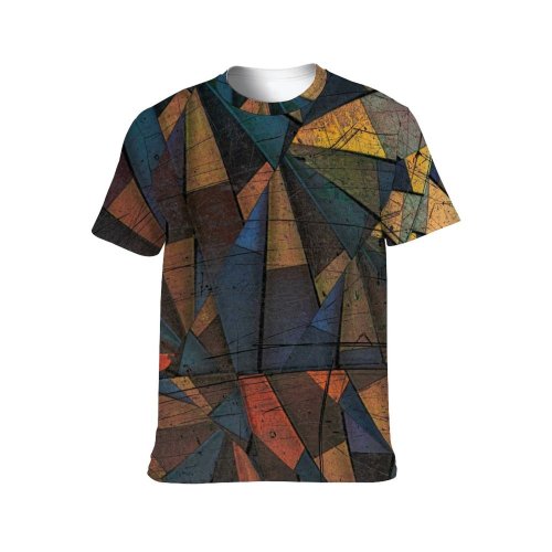 yanfind Adult Full Print T-shirts (men And Women) Wall Artistic