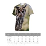 yanfind Adult Full Print T-shirts (men And Women) Bird Cute Beak Eagle Portrait Outdoors Wild Wildlife Staring