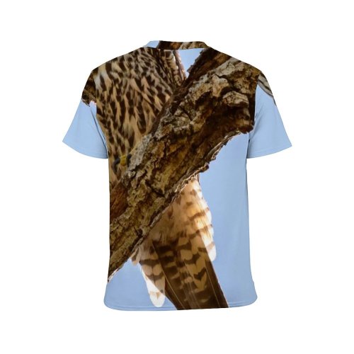 yanfind Adult Full Print T-shirts (men And Women) Flight Eagle Outdoors Wild Fly Wildlife Wing Feather Hawk Raptor Avian