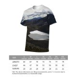 yanfind Adult Full Print Tshirts (men And Women) Grapes Grass Growing Growth Morning Outdoor Region Rural Sa Spring