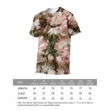 yanfind Adult Full Print T-shirts (men And Women) Aroma Arrangement Bloom Botanic Botany Bouquet Bud Space Cultivate Decor Decoration