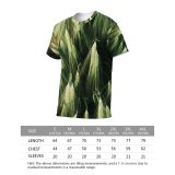 yanfind Adult Full Print T-shirts (men And Women) Backdrop Botany Colorful Space Countryside Cultivation Daylight Farmland Field From Above