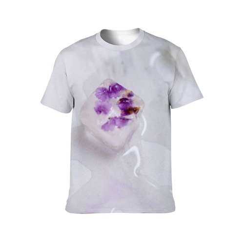 yanfind Adult Full Print T-shirts (men And Women) Colorful Colourful Cool Diy Flatlay Flower Buds Flowers Frozen Homemade