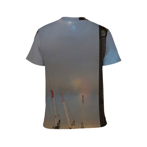 yanfind Adult Full Print T-shirts (men And Women) Office Harbor Waterfront