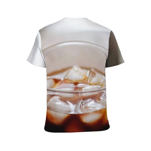 yanfind Adult Full Print T-shirts (men And Women) Wood Cup Bar Cocktail Glass Tea Hot Still Cola Vodka