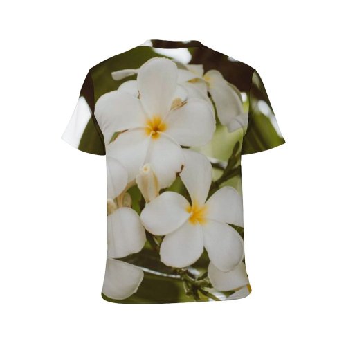 yanfind Adult Full Print T-shirts (men And Women) Summer Garden Leaf Tree Flower Outdoors Flora Growth Branch Tropical