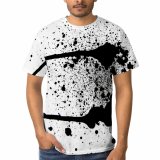yanfind Adult Full Print Tshirts (men And Women) Splatter Splat Inkblot Spatter Stain Dot Isolated Decoration Liquid Concept Blob Drip