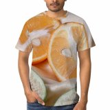 yanfind Adult Full Print T-shirts (men And Women) Citrus Cloth Delicious Diet Drapery Eat Fabric Fiber Fig Fruit