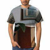 yanfind Adult Full Print T-shirts (men And Women) Apartment Home Cabinet Cupboard Decor Decoration Decorative Detail Dwell Floor Flora Flower