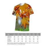 yanfind Adult Full Print Tshirts (men And Women) Leaves Autumn Leaf Tree Fall Abstract Fruit Plant Beauty Grass Flower Garden